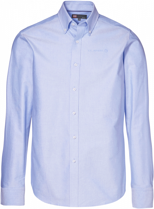ID - Cgj Shirt - Embroered Logo - Lichtblauw