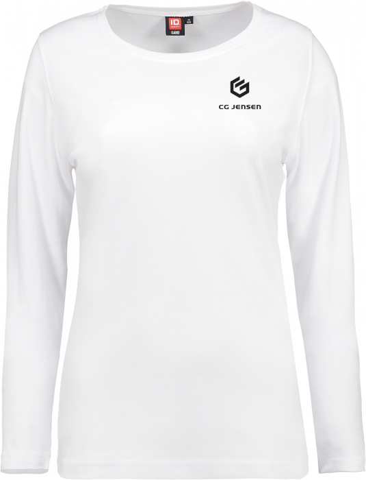 ID - Cgj Longsleeve T-Shirt (Woman) - Blanc