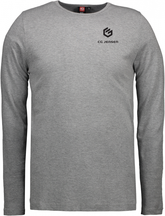ID - Cgj Longsleeve T-Shirt (Men) - Grey Melange